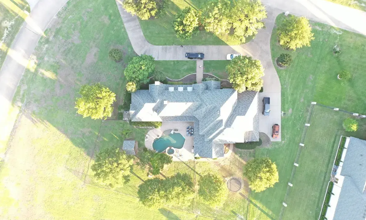 New shingle roof installation on a home in North East